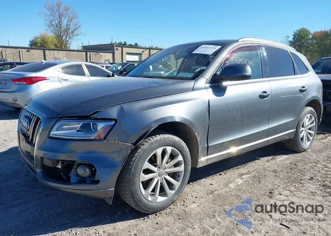 2017 Audi Q5 2.0T Premium from USA, damaged, VIN WA1C2AFP3HA045614